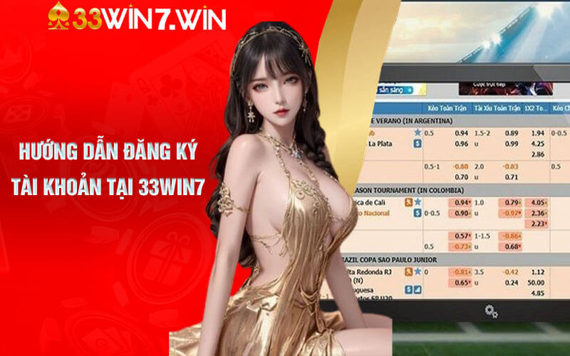 Hướng dẫn đăng ký tài khoản tại 33Win7